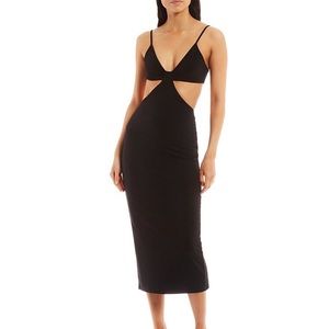 Gianni Bini Bedford Cutout Black Dress